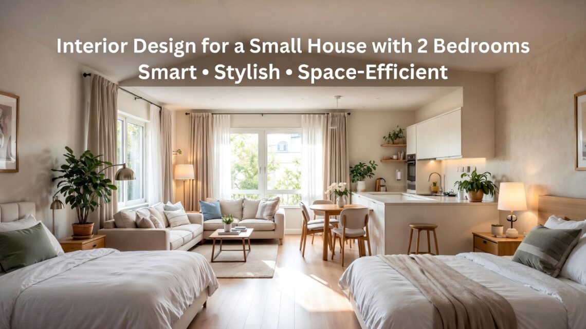Interior Design for a Small House with 2 Bedrooms