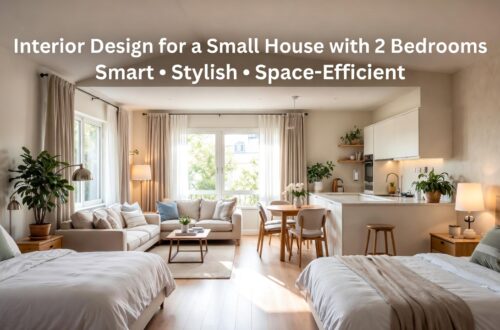 Interior Design for a Small House with 2 Bedrooms