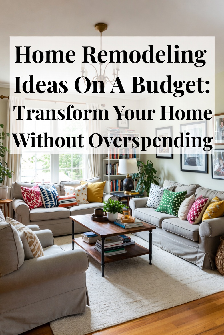 Home Remodeling Ideas on a Budget: Transform Your Home Without Overspending