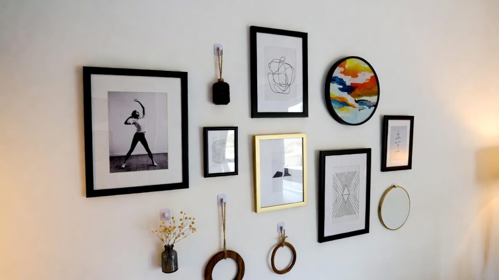 Command Hooks Gallery Wall