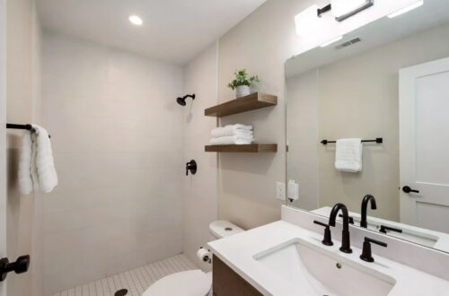low budget small bathroom makeover