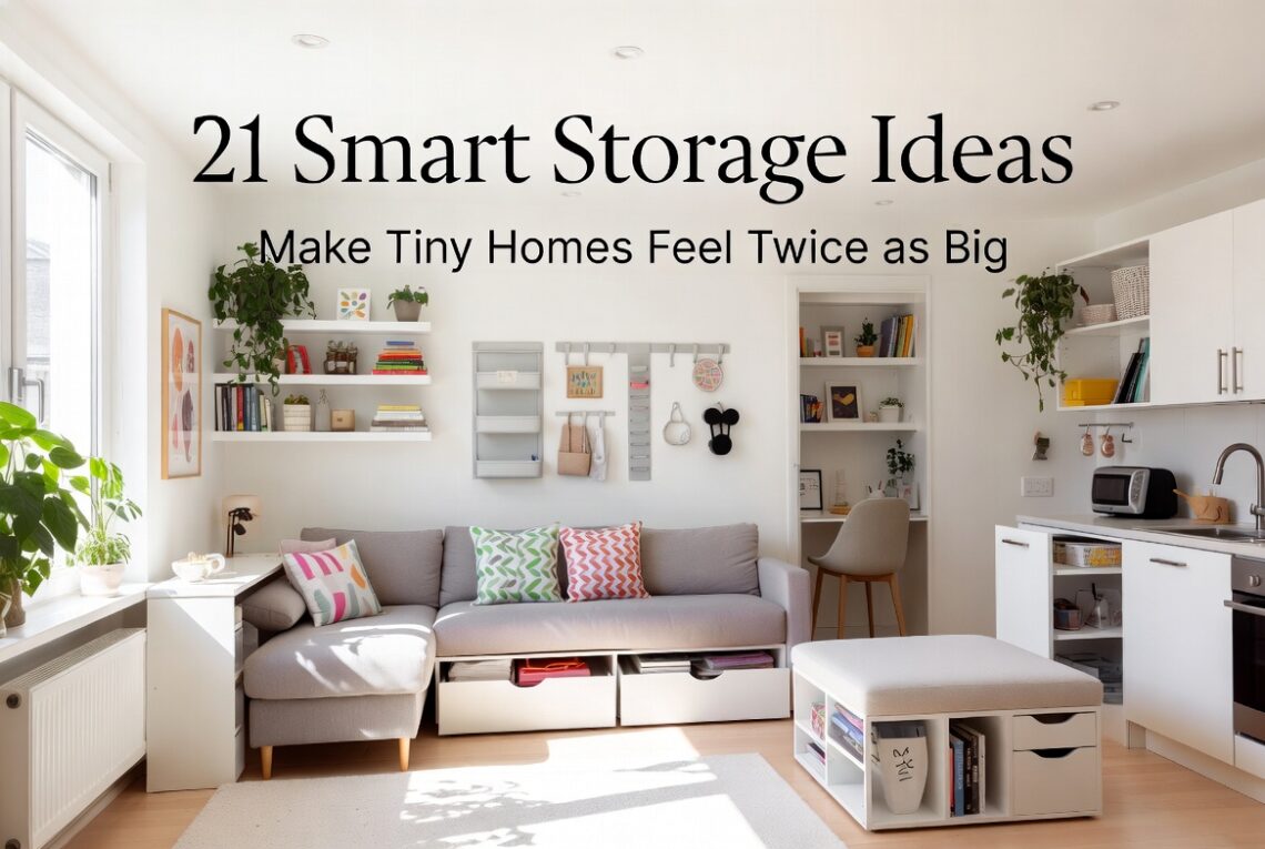 Apartment Storage Ideas for Small Spaces: 21 Smart Solutions That Make Tiny Homes Feel Twice as Big