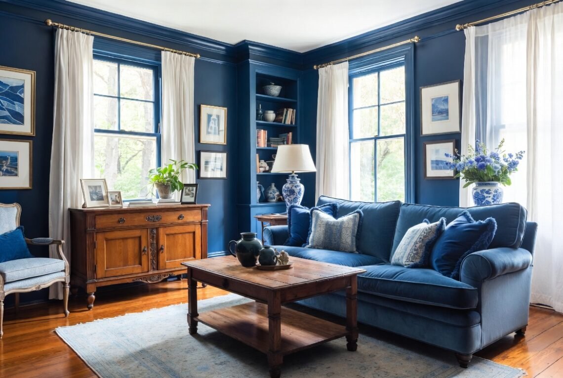 Classic Blue Home Decor: Timeless Interior Design Ideas for a Stylish Home