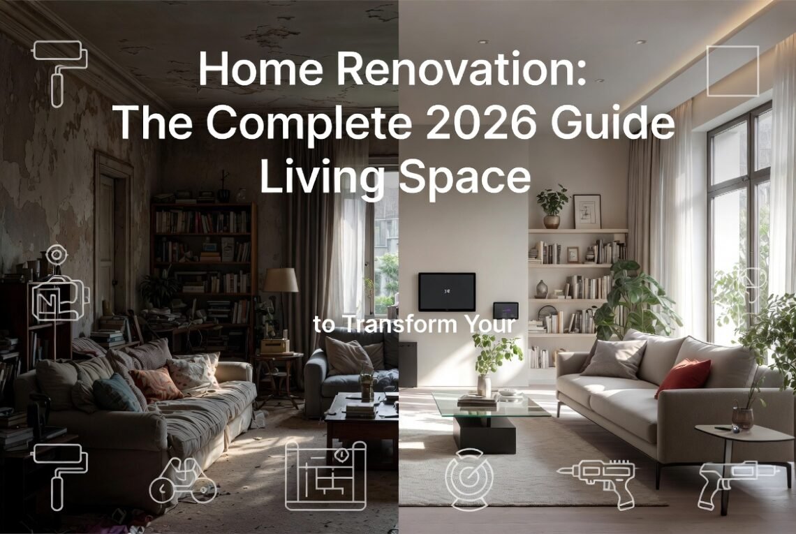 Home Renovation: The Complete 2026 Guide to Transform Your Living Space